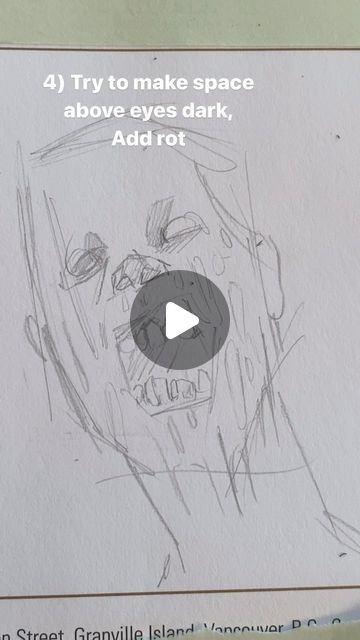 @oily_b4lls on Instagram: "Do the last step if you’re looking for the “comic style” but otherwise, skip it 😭 #zombie#sketch#artist" How To Draw A Zombie, Zombie Apocalypse Drawing, Zombie Drawing Sketch, Zombie Sketch, Zombie Comic, Zombie Drawing, Zombie Drawings, Zombie Apocalypse, Comic Styles