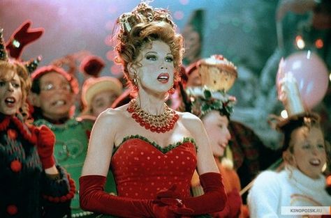 Christine Baranski as Martha May Whovier. Christmas Goddess, The Grinch 2000, Martha May Whovier, Martha May, O Grinch, Christine Baranski, Grinch Movie, Grinch Characters, Hulk Character