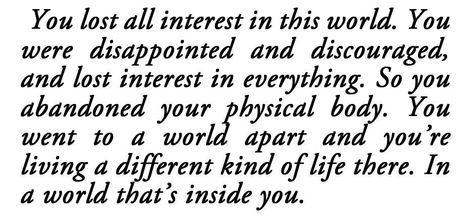 Jupiter Gemini, Lost Interest In Everything, I Have Faith, Lost Interest, Haruhi Suzumiya, This Is Your Life, Haruki Murakami, Poetry Words, Poem Quotes