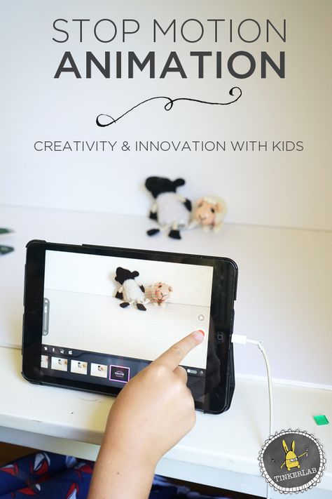 This Stop Motion Animation project is so easy to set up, and a great way to encourage STEAM concepts with children. Stop Motion Animation, Motion Animation, School Technology, Book Trailers, Classroom Technology, Program Ideas, Creativity And Innovation, Stem Activities, Set Up