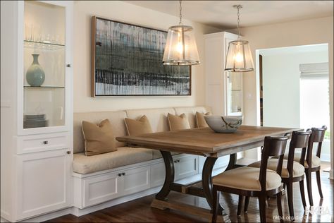 Banquette Seating Dining Room, Banquette Ideas, Dining Room Built Ins, Meja Sofa, Seating In Kitchen, Banquette Seating In Kitchen, Dining Room Bench Seating, Built In Banquette, Kitchen Banquette