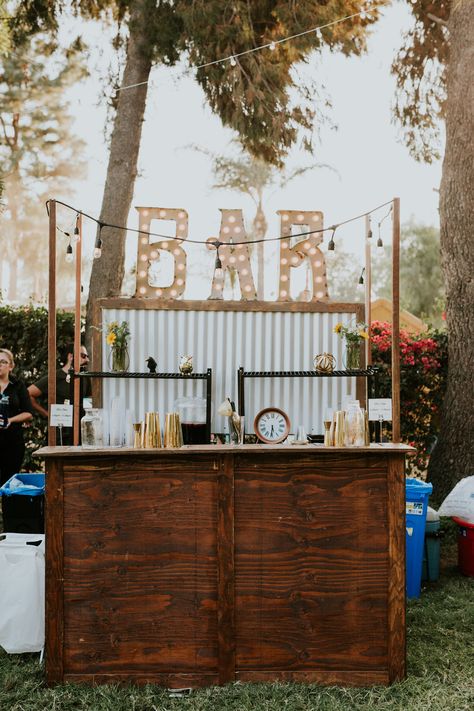 Cocktail Station Party, Mobile Cocktail Bar, Cocktail Station, Cocktail Hour Wedding, Bistro Lights, Cocktails Bar, Marquee Lights, Cocktail Kits, Wedding Drink