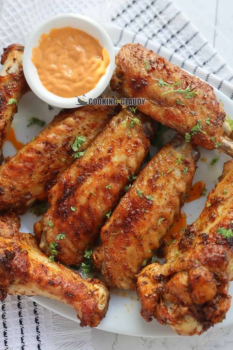 Baked Turkey Wings Turkey Wing Recipes Baked, Oven Baked Turkey Wings, Crispy Baked Turkey Wings, Oven Baked Turkey, Orange Poppy Seed Cake, Turkey Wings Recipe, Smothered Turkey Wings, Baked Turkey Wings, Herb Roasted Turkey