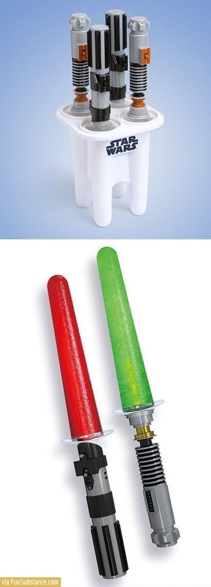 Star Wars Essen, Ice Pop Maker, Sabre Laser, Star Wars Light Saber, Ice Pop, Think Geek, Mark Hamill, Storm Trooper, Star Wars Party