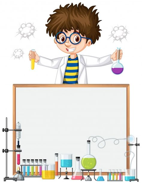 Kids Science Lab, Science Lab Decorations, Papan Tulis Kapur, Frame School, Research Abstract, Science Powerpoint, Science Clipart, Chemistry Art, Science Kids