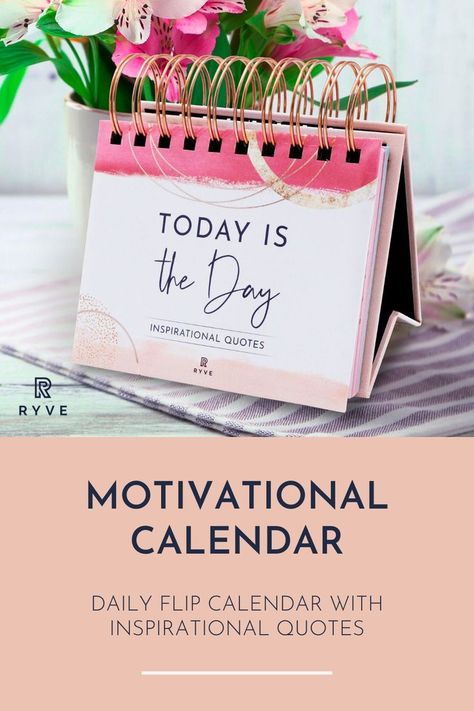 This inspirational daily calendar provides you with positive quotes every day. Packed with thoughtfully curated daily inspirational quotes, positive affirmations and self reflection questions, this motivational desk calendar acts as your personal women’s empowerment book. Self Reflection Questions, Motivational Calendar, Art Setup, Motivational Desk, Desk Calendar Planner, Women Office Decor, Women Desk, Calendar Quotes, Quotes Positive Affirmations