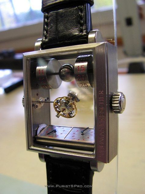 Weird Watches, Weird Watch, Lux Watches, Tourbillon Watch, Fancy Watches, Retro Watches, Amazing Watches, Dream Watches, Watches Unique