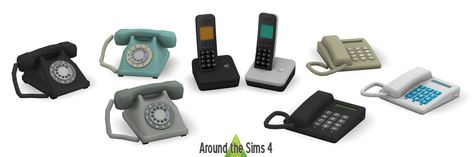 Around the Sims 4 | Custom Content Download | Home Phones Sims 4 Phone, The Sims 4 Home, Around The Sims 4, The Sims 4 Custom Content, Die Sims 4, Sims 4 Traits, Sims 4 Clutter, Sims 4 Game Mods, David Sims