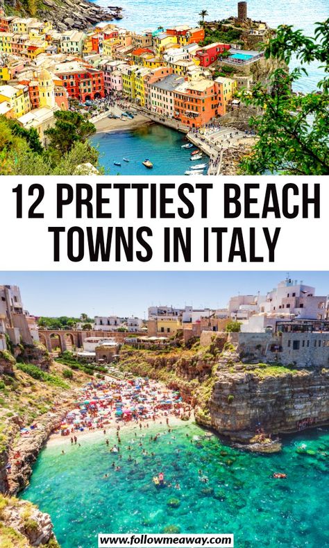 Italian Coast Travel, Best Tours In Italy, Where To Travel In Italy, Italy To Do List, Italy Vacation Ideas, Prettiest Places In Italy, Best Italy Destinations, Best Beaches Italy, Best Place To Visit In Italy