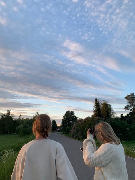 Outdoor Walks Aesthetic, Taking Walks Aesthetic, Taking A Walk Aesthetic, Summer Nights Aesthetic, Nights Aesthetic, Summer Shoot, England Summer, 2 Best Friends, Summer Pics