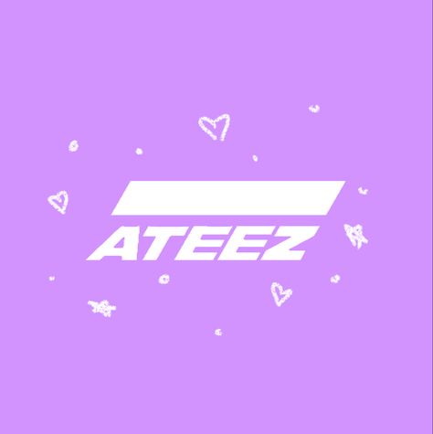 #ateez #aesthetic #cute Ateez Widget Ideas, Aesthetic Ateez Pictures, Ateez Purple, Ateez Purple Aesthetic, Yeosang Purple Aesthetic, Ateez Logo, Ateez Aesthetic, Ateez Wallpaper, Aesthetic Purple