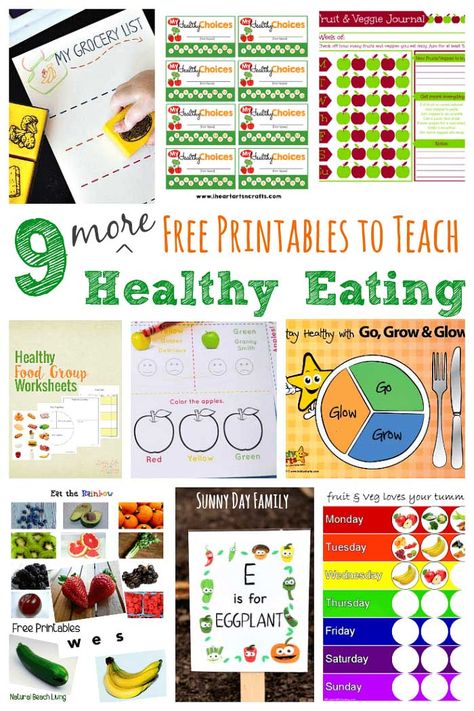 Help kids learn about making healthy food choices with these free printables! Make learning about nutrition fun for kids with these healthy eating activities, all with free printables. These activities are perfect for a school nutrition unit or for families. Healthy Eating Activities, Making Healthy Food, School Nutrition, Nutrition Activities, Nutrition Sportive, Astuces Diy, Food Choices, Nutrition Education, Fun For Kids