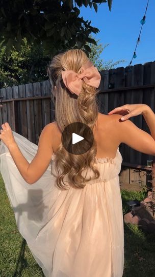 9.2K views · 771 reactions | Barbie hairstyle🎀🫧🌸☁️ hair bow @leletny glimmer shine spray @moroccanoil hair styled with @ghdhair curling tong #hairstyles #hairtutorials #barbiehairstyle #barbiehair #cutehairstyles | Ceren Sagtekin | Billie Eilish · What Was I Made For? [From The Motion Picture "Barbie"] Moroccan Oil Hair, Barbie Hairstyle, Shine Spray, Barbie Hair, Moroccan Oil, Motion Picture, Billie Eilish, Hair Bow, Hair Tutorial