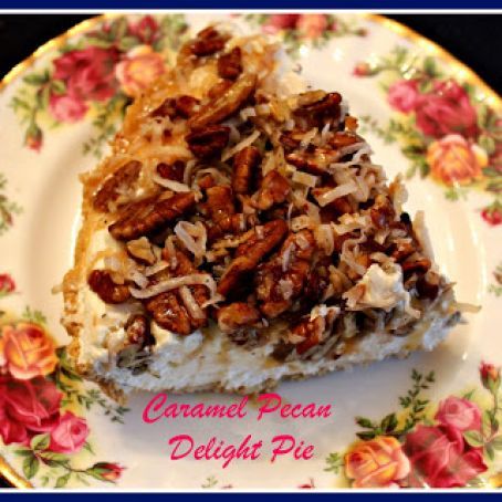 Caramel Pecan Delight Pie! Recipe - (4.3/5) Pecan Delight Pie, Pecan Delight, Caramel Pecan, Perfect Pies, Sweetie Pie, Pie Dessert, Pecan Pie, Down South, Eat Dessert