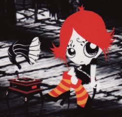 Emo Cartoons, Ruby Gloom, Scene Emo, Goth Art, Emo Scene, Creepy Cute, Cartoon Shows, Red Aesthetic, A Girl