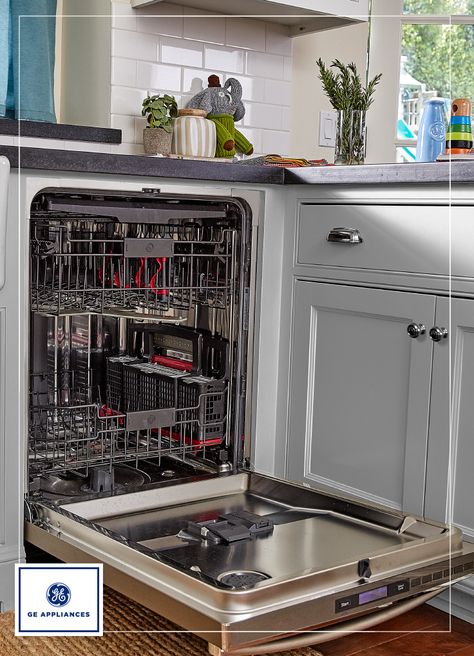 Did you know? Studies have shown that washing dishes by hand can use up to 3.5 times more water than a modern automatic dishwasher. Washing Dishes By Hand, Dishwasher Machine, Washing Machine In Kitchen, More Water, Dishwashers, Washing Dishes, Buying Guide, Stove Top, Washing Machine