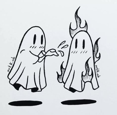 Bestie Spooky Tattoo, Twin Ghost Tattoo, Matching Ghost Tattoos For 3, Matching Ghost Tattoos For Best Friends, Small Hand Drawings, 6 Friends Pictures Cartoon, Scary Doodles Easy, Funny Ghost Tattoo, Ghost Matching Tattoos