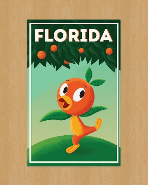 DISNEY FLORIDA ORANGE BIRD Disney Orange Bird, Florida Cracker, Disney Florida, Disney Enchanted, Florida Oranges, Bird Costume, Disney Dreams, Orange Bird, Disney Designs