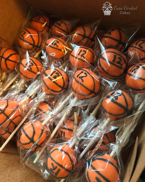 Basketball Theme Cake Pops, Basketball Dessert Table Ideas, Basketball Game Birthday Party, Sacramento Kings Birthday Party, Basketball Party Dessert Table, 30th Birthday Basketball Theme, Basketball Birthday Theme Ideas, Basketball Cakepops Ideas, Basketball Theme 3rd Birthday Party