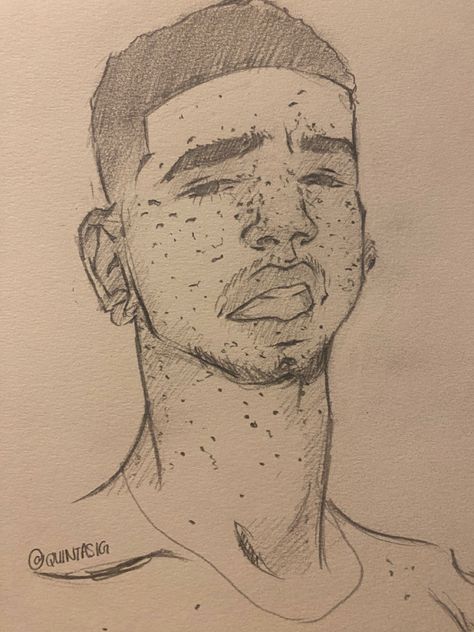 Black Male Drawing, Realistic Sketch, Animation Art Sketches, Canvas Painting Designs, Easy Drawings Sketches, Dark Art Illustrations, Black Art Pictures, Drawing Inspo, Guy Drawing