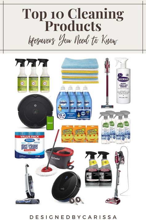 Cleaning Supplies List Products, Staple Cleaning Supplies, Cleaning Items Checklist, Best Cleaning Supplies Home, Best Cleaning Supplies Products, Kitchen Cleaning Supplies List, House Cleaning Materials, Cleaning Must Haves Products, Top Cleaning Products