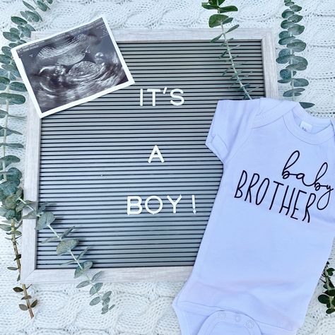 Baby Boy Gender Announcement, Gender Reveal Aesthetic, Boy Ultrasound, Baby Boy Reveal, Baby Gender Reveal Announcement, Baby Boy Gender Reveal, Baby Gender Announcements, Vom Avea Un Copil, Gender Reveal Photo