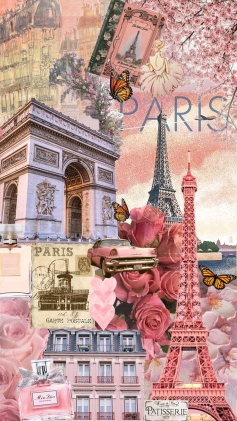 Pink Aethetics Picture, Paris Shuffle, Aesthetic Wallpaper Paris, Sassy Wallpaper, Pink Wallpaper Girly, Paris Wallpaper, Chic Wallpaper, Paris Aesthetic, Purple Wallpaper Iphone