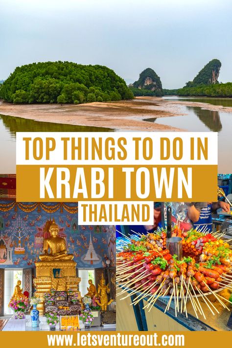 Things To Do In Krabi Thailand, Things To Do In Krabi, Krabi Town Thailand, Krabi Island Thailand, Krabi Island, Thailand Places, Thailand Krabi, Krabi Town, Thailand Destinations