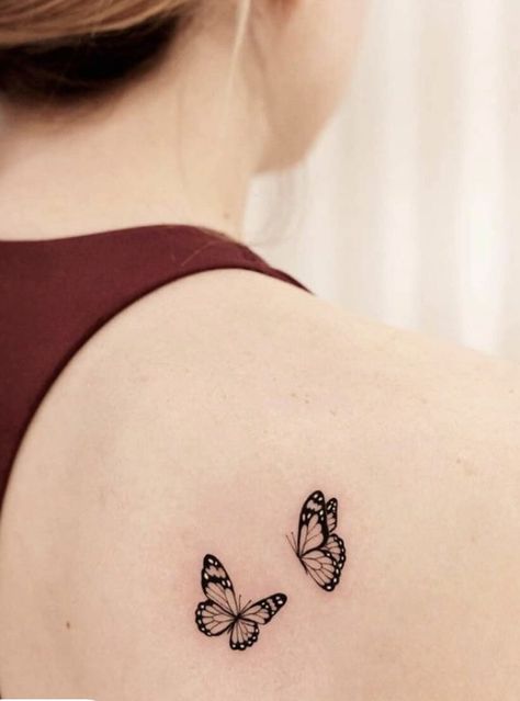 The Butterfly Tattoo, Monarch Butterfly Tattoo, Butterflies Tattoo, Butterfly Tattoos On Arm, Tip Of The Iceberg, Small Butterfly Tattoo, Butterfly Tattoos For Women, Petite Tattoos, Small Butterfly