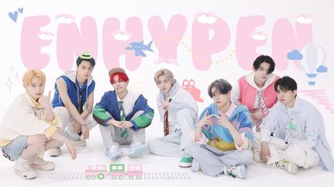 Enhypen Cute Group Photo, Enhypen Medium Widget, Enhypen Cover Photo, Ipad Wallpaper Enhypen, Enhypen Macbook Wallpaper, Txt Pc Wallpaper, Enhypen Ipad Wallpaper, Kpop Ipad Wallpaper, Enhypen Wallpaper Laptop