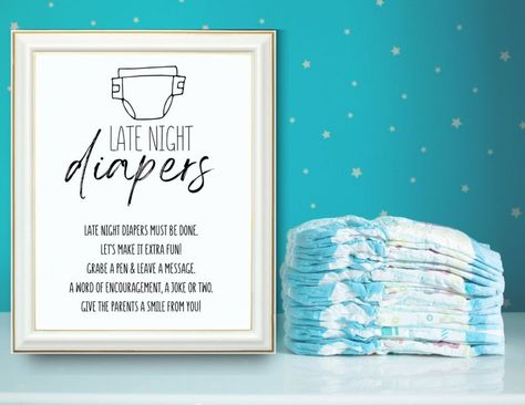 Funny Diaper Messages, Moon Baby Shower Theme, Baby Shower Messages, Nikki Baby, Quotes Poem, Parents To Be, Moon Baby Shower, Late Night Diapers, Moon Baby