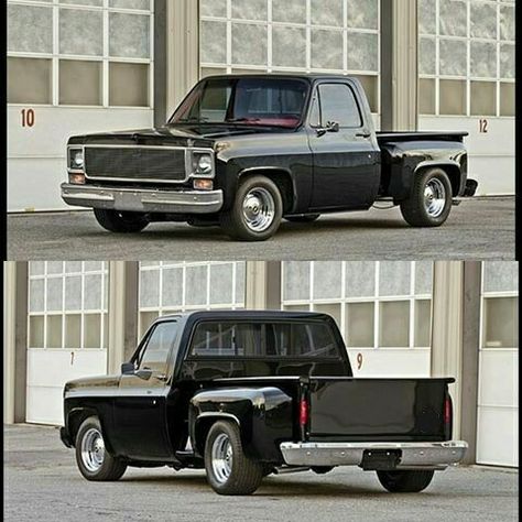 1975 Chevrolet C10 stepside truck Stepside Truck, C10 Stepside, Slammed Trucks, Single Cab Trucks, Chevy Stepside, Sport Truck, C10 Chevy Truck, Dream Vehicles, C10 Trucks