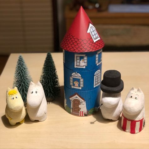 Moomin Polymer Clay, Clay Moomin, Moomin House, Clay Keychain, Clay Diy Projects, Diy Ceramic, Clay Art Projects, Felt Dolls, Diy Clay