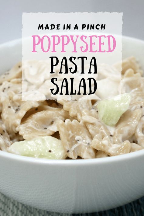 Poppyseed Pasta Salad, Cookout Dishes, Summer Potluck, Vegetable Salad Recipes, Salad Salad, Black Tutu, Easy Pasta Salad, Navy Wife, Yummy Salad Recipes