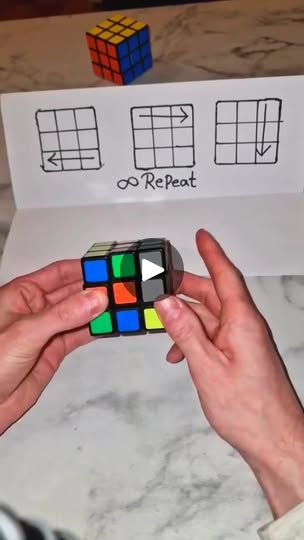 How To Solve A Rubik's Cube, How To Solve Rubix Cube, How To Solve A Rubiks Cube, Rubik's Cube Solve, Reels Challenge, Rubiks Cube Solution, Rubix Cube, Rubik's Cube, Videos Funny