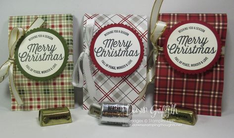 Christmas Candy Holder video - Dawn's Stamping Thoughts Nugget Candy, Dawns Stamping Thoughts, Christmas Treats For Gifts, Christmas Treats Holders, Hot Cocoa Gift, Wednesday Friends, Cocoa Gift, Christmas Gift Card Holders, Treat Holders