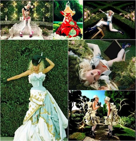 Gwen Stefani "What you Waiting for" - it's my favorite music video because it is Alice In Wonderland inspired! Gwen Stefani What You Waiting For, Gwen Stefani Alice In Wonderland, Alice In Wonderland Inspired, Alice In Wonderland Dress Ideas, Wonderland Inspired Outfits, Alice In Wonderland Inspired Outfits, Mad Hatter Outfit, Steampunk Alice In Wonderland, Halloween Alice In Wonderland