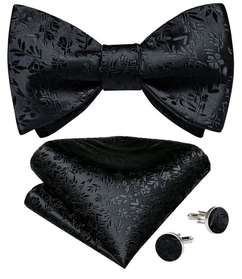 The package includes: Self Bowtie*1+Pocket Square*1+Cufflinks*2+Gift Box*1
You need to tie it by yourself, it's more natural, formal and gentleman than the pre-tie bow tie.
More styles of men's accessories such as bow ties, vests, suspenders, shirts, etc., welcome to DiBanGu Store for selection. Dapper Bow Tie For Black-tie Events, Classic Bow Ties For Black-tie Events, Dapper Semi-formal Suit And Tie Accessories With Decorative Bow, Luxury Gentleman Bow Tie For Black-tie Events, Luxury Satin Bow Ties For Black-tie Events, Double Breasted Pinstripe Suit, Untied Bow Tie, Gold Bow Tie, Bow Tie For Men