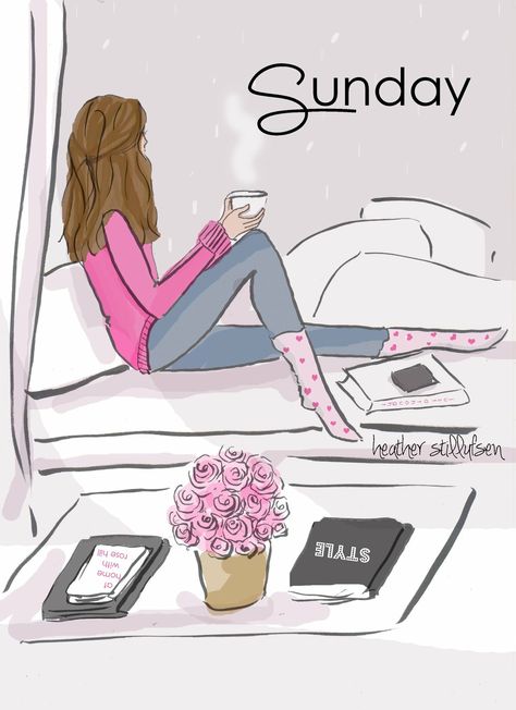 Happy Sunday! Surround yourself with things you love and enjoy! Rose Hill Designs, Heather Rosehill, Heather Stillufsen Quotes, Heather Stillufsen, Bed Early, Hello Sunday, Rose Hill, Hello Weekend, 수채화 그림