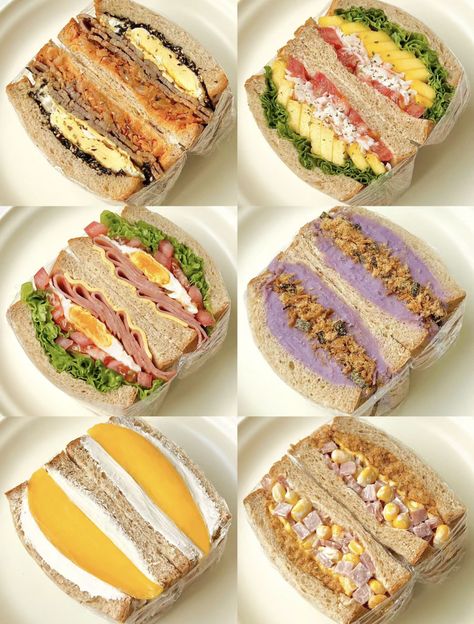 Healthy Sandwich Recipes, Healthy Food Menu, Food Decor, Healthy Sandwiches, Makanan Diet, Healthy Food Dishes, Food Business, Food Recepie, Bake Sale