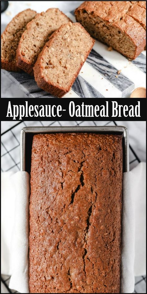 Easy Applesauce, Applesauce Oatmeal, Oatmeal Bread Recipe, Applesauce Bread, Breads Recipes, The Southern Lady Cooks, Southern Lady Cooks, Oatmeal Bread, Yeast Bread Recipes