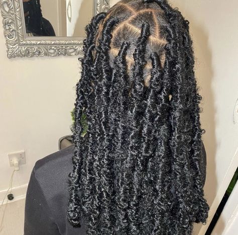 Butterfly Locs, Shoulder Length, Locs, Braided Hairstyles, Black Hair, Hair Makeup, Dreadlocks, Braids, Hair Styles