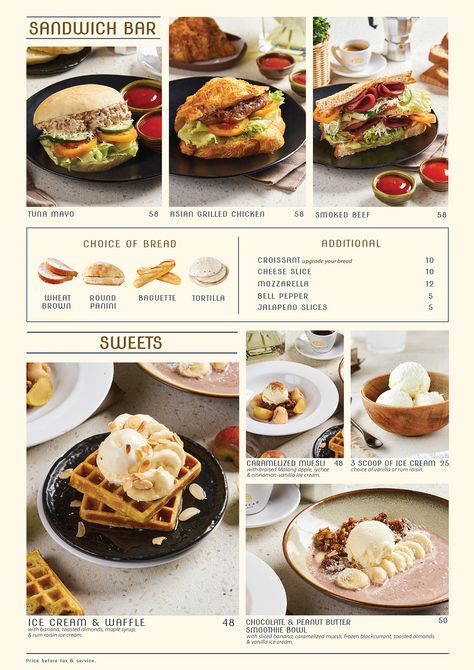 All Day Brunch Menu :: Behance Business Menu Design, Brunch Cafe Menu, Cafe Menu Ideas, Brunch Menu Design, Creative Menu Design, Menu Aesthetic, Catering Menu Design, Brunch Poster, Breakfast Menu Design