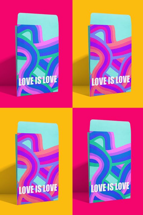 Love in its most vibrant form! Pola Martinez's vibrant and cheerful design on our Kraft Mailer is a true celebration of everything Pride. Cheerful Moodboard, Drink Boba, Bon Aqua, Mailer Design, Branding Inspo, May Designs, Branding Ideas, Design Challenge, Bold Graphics