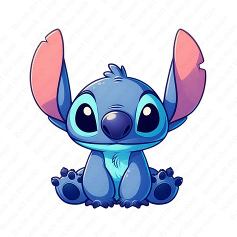 Cartoon Character Stickers, Stiches Dessin, How To Draw Stitch, Stitch Doodle, Character Cartoon Design, Stickers Stitch, Stitch Images, Stitch Illustration, Stitch Clipart