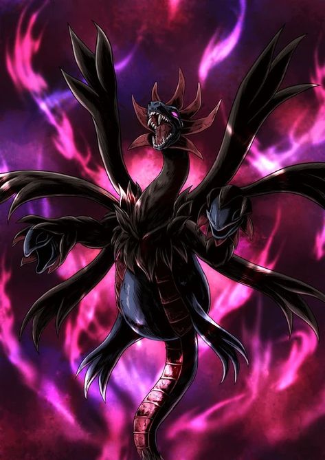 Hydreigon Pokemon Hydreigon Art, Hydreigon Art, Deino Pokemon, Pokemon Hydreigon, Pokémon Teams, Pokemon Show, Pokemon Game Characters, Pokemon Dragon, Pokemon Team