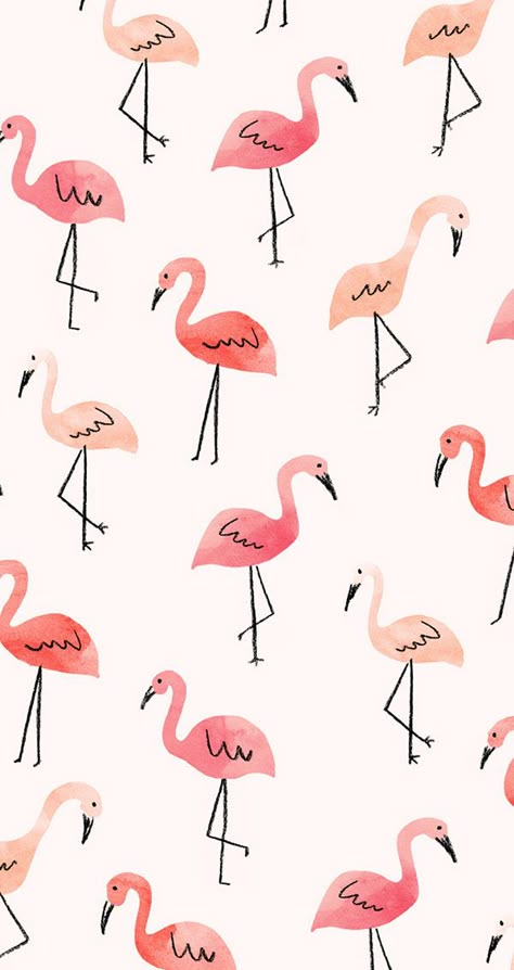 Flamingo iPhone wallpaper from LaurenConrad.com August Wallpaper, Flamingo Wallpaper, Girly Decor, Babe Quotes, Flamingo Pattern, 수채화 그림, Wallpaper Tumblr, Needlepoint Patterns, Iphone Backgrounds