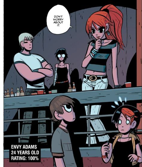 Envy Scott Pilgrim, Lynette Guycott, Todd Ingram, Envy Adams, Bryan Lee O Malley, Scott Pilgrim Comic, 2000s Cartoons, Ramona Flowers, Scott Pilgrim Vs. The World