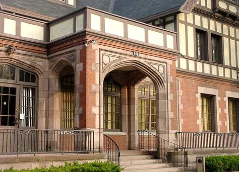 I just love that tudor arch. Over the windows and on either side of the entry. Tudor Arch, Tudor Architecture, Chalet Interior, Tudor Revival, Tudor House, Castle House, Architectural Details, Gothic Architecture, Architecture Details