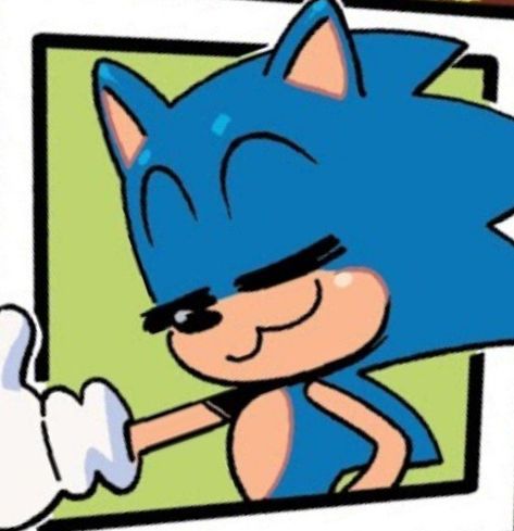 Sonic Idw Comics Icons, Sonic The Hedgehog Comic Icons, Sonic Thumbs Up, Sonic Idw Pfp, Idw Sonic Icon, Archie Sonic Pfp, Sonic Comic Pfp, Sonic Comic Panels, Sonic Comic Icons